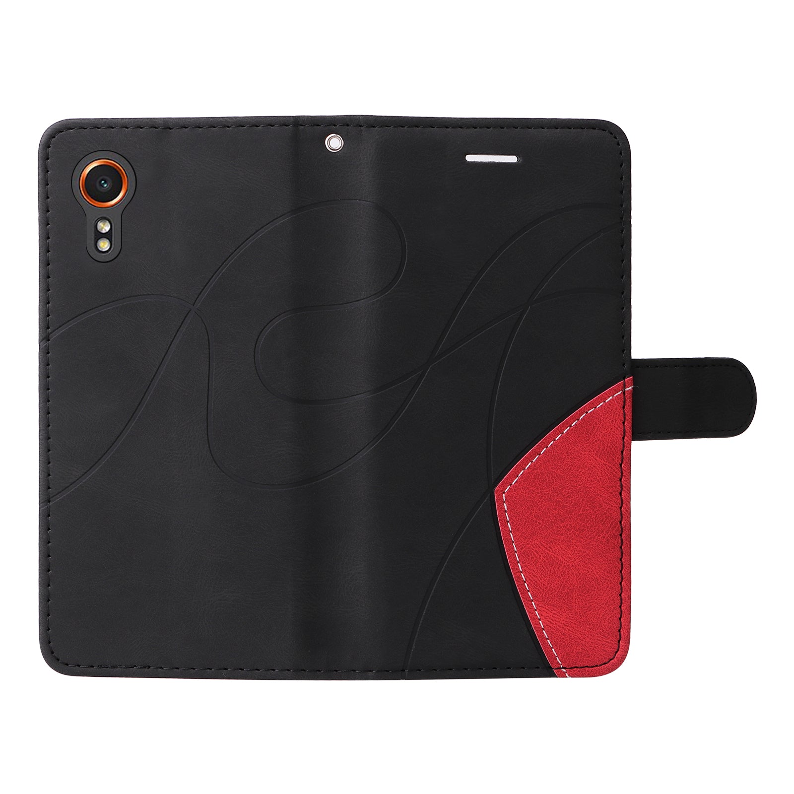 KT Leather Series-1 For Samsung Galaxy Xcover7 Wallet Case Dual-Color Splicing Leather Phone Cover KT Leather Series-1 For Samsung Galaxy Xcover7 Wallet Case Dual-Color Splicing Leather Phone Cover